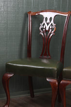 Load image into Gallery viewer, English Mahogany Chairs Set of 4