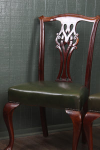 English Mahogany Chairs Set of 4
