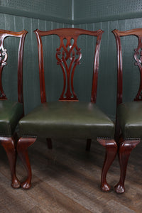 English Mahogany Chairs Set of 4