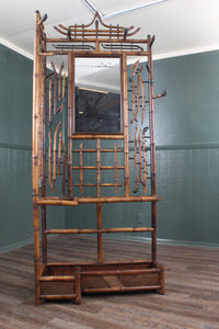 French Bamboo Hallstand c.1880