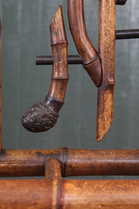 French Bamboo Hallstand c.1880