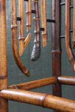 Load image into Gallery viewer, French Bamboo Hallstand c.1880