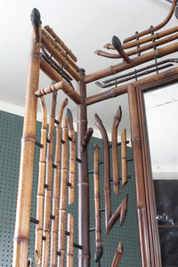 French Bamboo Hallstand c.1880