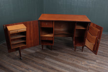 Load image into Gallery viewer, Midcentury teak metamorphic desk by Newcraft c.1960