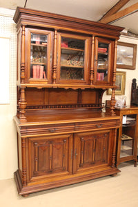 French Walnut Cabinet c.1900