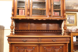 French Walnut Cabinet c.1900