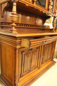 French Walnut Cabinet c.1900