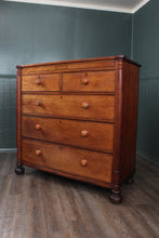 Load image into Gallery viewer, English Oak Chest of Drawers c.1850