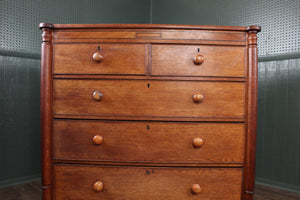 English Oak Chest of Drawers c.1850