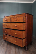 Load image into Gallery viewer, English Oak Chest of Drawers c.1850