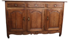 Load image into Gallery viewer, French Provincial Oak Sideboard c.1830