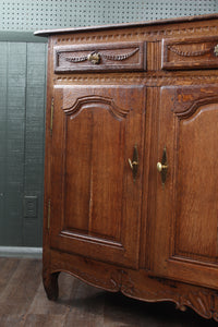 French Provincial Oak Sideboard c.1830