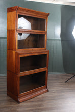 Load image into Gallery viewer, English Oak Stacking Bookcase c.1900