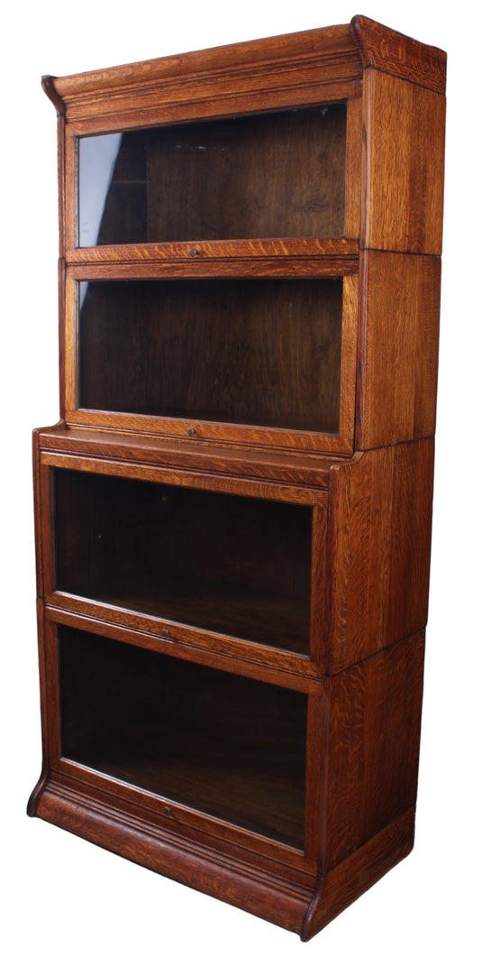 English Oak Stacking Bookcase c.1900