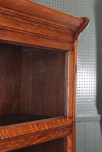 Load image into Gallery viewer, English Oak Stacking Bookcase c.1900