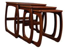 Load image into Gallery viewer, English Midcentury Teak Nest of Tables by Nathan c.1960