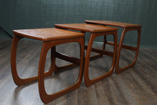 Load image into Gallery viewer, English Midcentury Teak Nest of Tables by Nathan c.1960