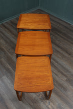 Load image into Gallery viewer, English Midcentury Teak Nest of Tables by Nathan c.1960