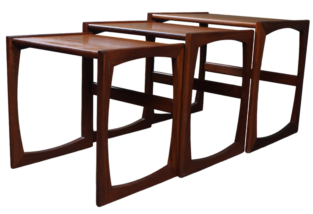 Midcentury GPlan Quadrille Nest of Tables c.1960