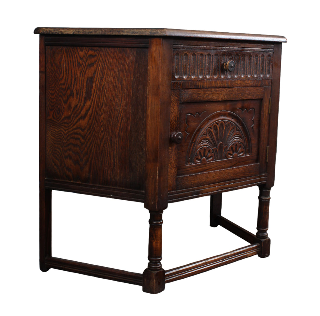 English Oak Cupboard c.1900