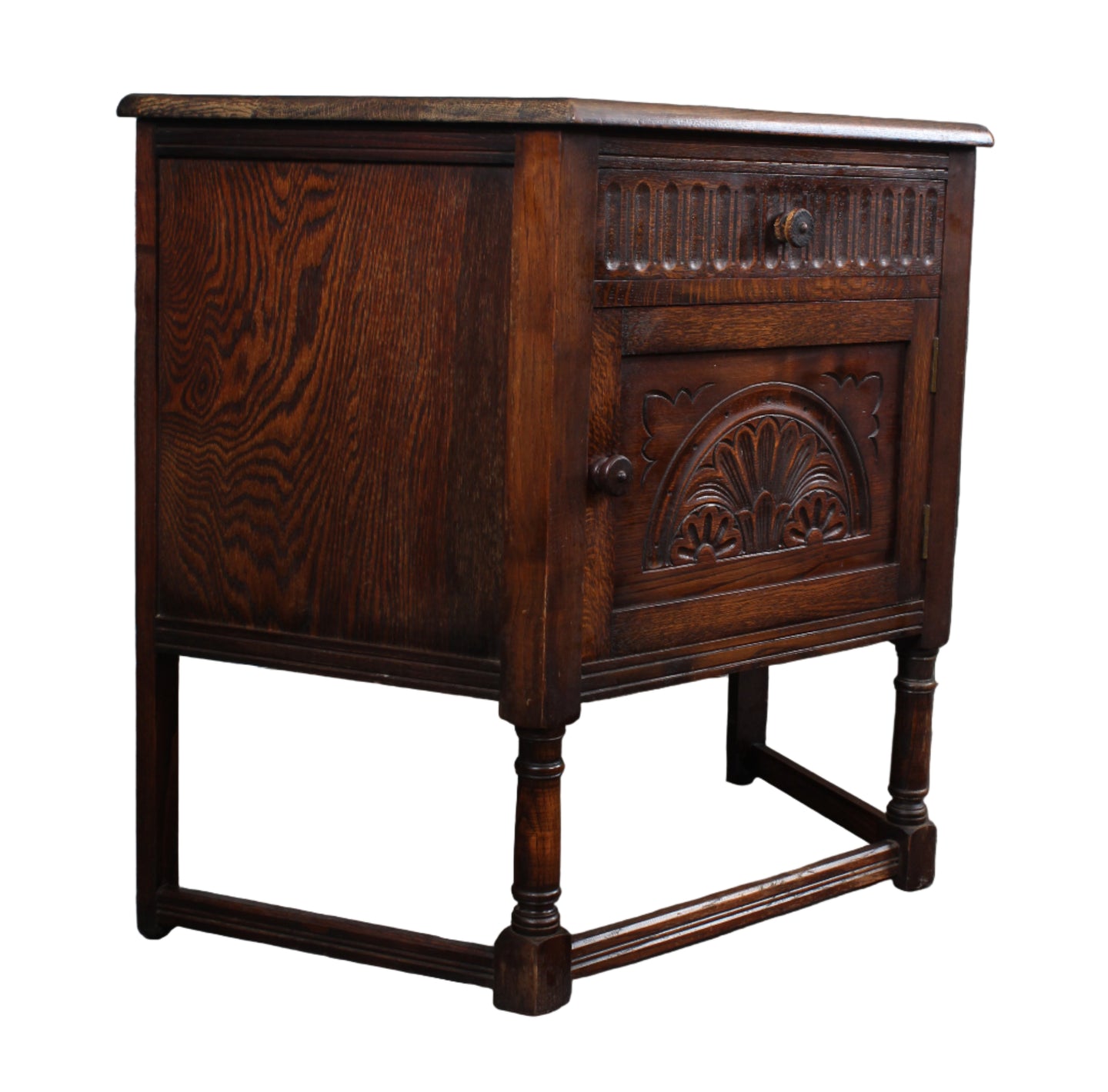 English Oak Cupboard c.1900