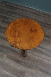 English Oak Occasional Table