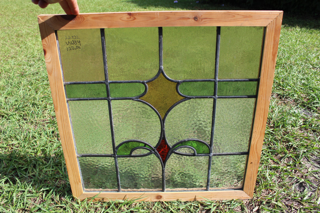 Antique English Stained Glass