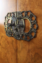 Load image into Gallery viewer, English Burl Walnut Gentlemans Wardrobe c.1940