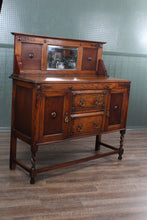 Load image into Gallery viewer, English Oak Sideboard c.1900