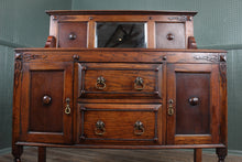 Load image into Gallery viewer, English Oak Sideboard c.1900