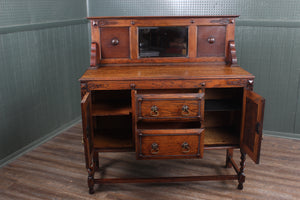 English Oak Sideboard c.1900