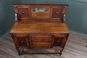 English Oak Sideboard c.1900