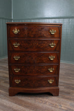 Load image into Gallery viewer, Petite English Burl Walnut Chest c.1900