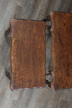 Load image into Gallery viewer, English Oak Barley Twist Nest of Tables c.1900