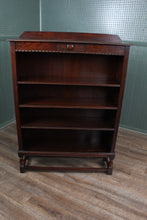 Load image into Gallery viewer, English Oak Bookcase c.1900