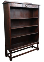 Load image into Gallery viewer, English Oak Bookcase c.1900