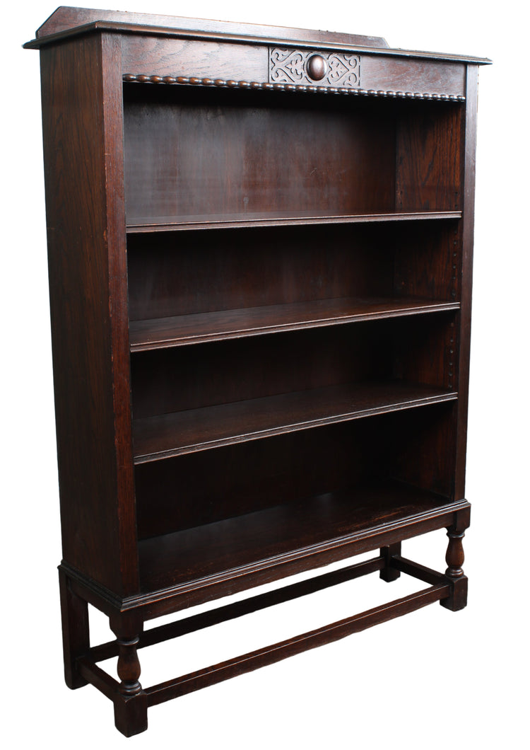 English Oak Bookcase c.1900