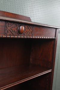 English Oak Bookcase c.1900