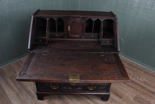 Load image into Gallery viewer, English Carved Oak Bureau c.1780