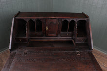 Load image into Gallery viewer, English Carved Oak Bureau c.1780