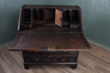 Load image into Gallery viewer, English Carved Oak Bureau c.1780