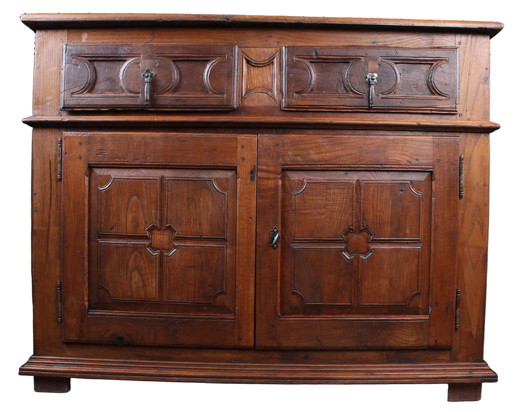 French Elm Cupboard c.1730