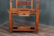 Load image into Gallery viewer, English Oak Art Nouveau Hallstand c.1900