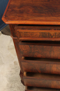 French Burl Walnut Commode c.1850