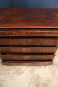 French Burl Walnut Commode c.1850