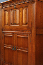 Load image into Gallery viewer, English Oak Cocktail Cabinet c.1940