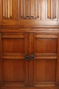 English Oak Cocktail Cabinet c.1940