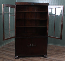 Load image into Gallery viewer, English Oak Bookcase with dedication plaque