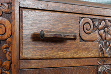 Load image into Gallery viewer, English Oak Art Deco Sideboard c.1930