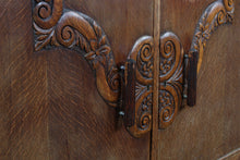 Load image into Gallery viewer, English Oak Art Deco Sideboard c.1930